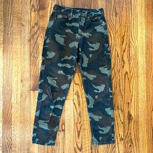 American Eagle Corduroy Camo Jeans - Size 2